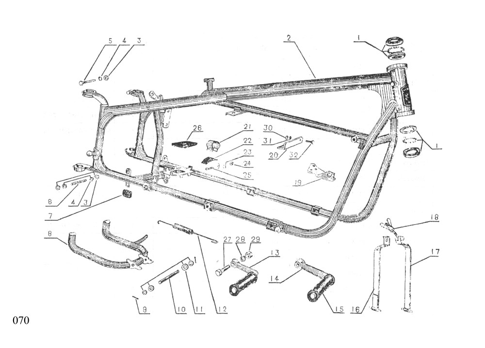 CJ750 M1M M1S 12V CATALOGUE PAGE 070